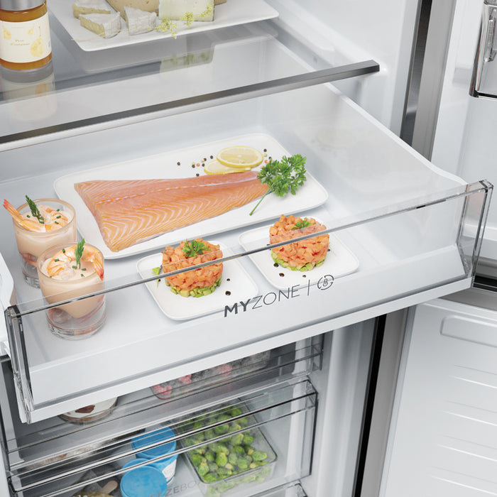 Refrigerator with bottom freezer HAIER EHD 3 PWDNPK 186 185.00 cm