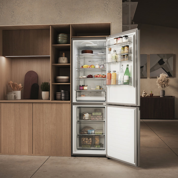 Refrigerator with bottom freezer HAIER EHD 3 PWDNPK 186 185.00 cm