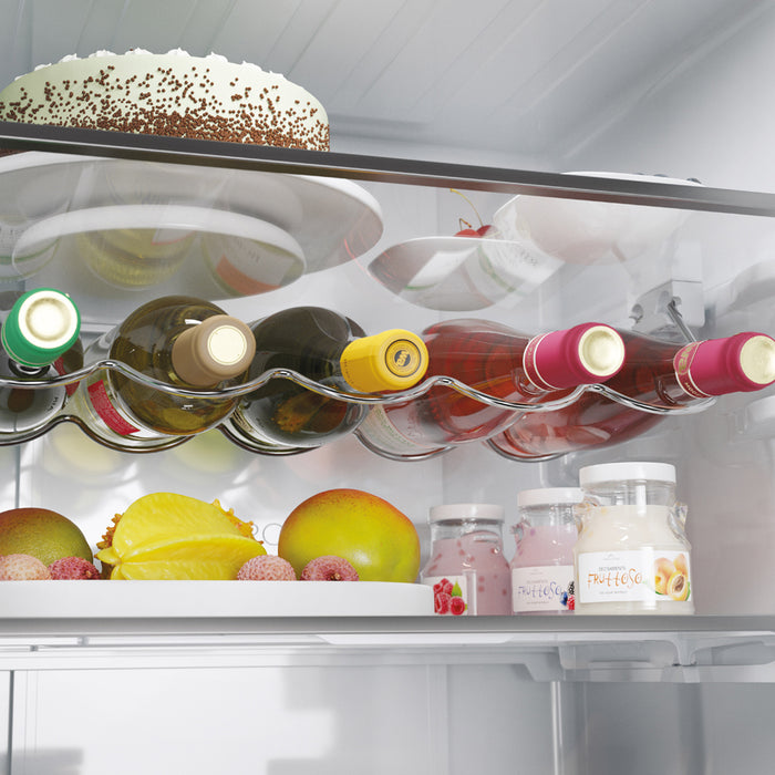 Refrigerator with bottom freezer HAIER HTW 5618 ENPW 185.00 cm