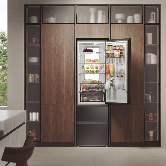 Refrigerator with bottom freezer HAIER HTW 7620 DNMP 205.00 cm