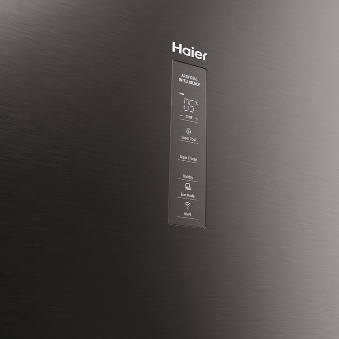 Refrigerator with bottom freezer HAIER HTW 7620 DNMP 205.00 cm