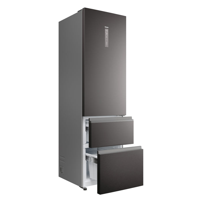 Refrigerator with bottom freezer HAIER HTW 7620 DNMP 205.00 cm