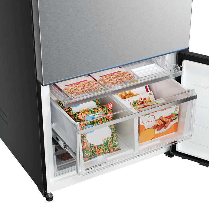 Refrigerator with bottom freezer HAIER HDR 5818 DNSS 185.00 cm