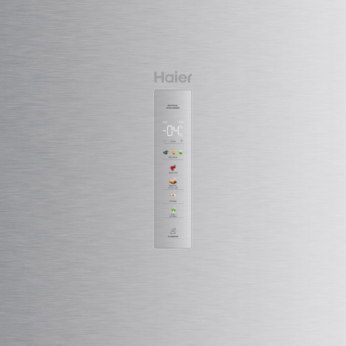 Refrigerator with bottom freezer HAIER HDR 5818 DNSS 185.00 cm