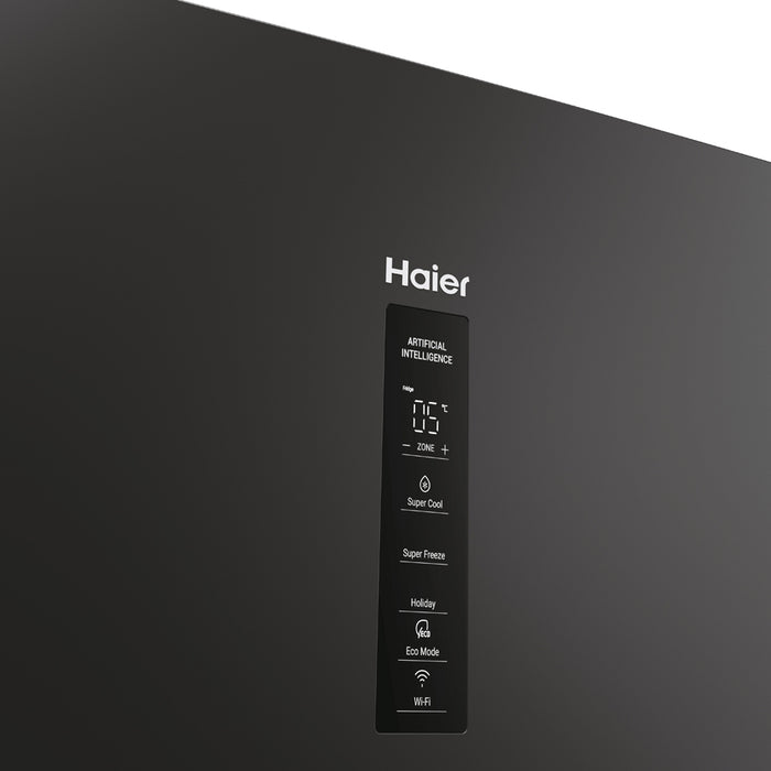 Refrigerator with bottom freezer HAIER HTW 5618 ENPT 185.00 cm