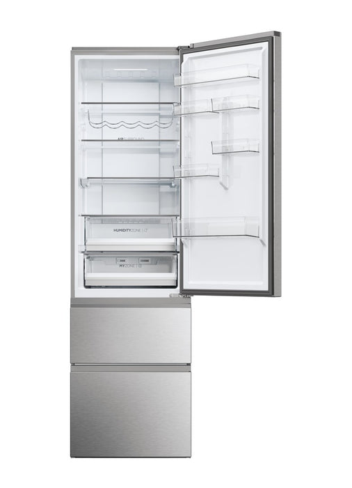 Haier 3D 60 Serie 5 HTW5620DNMG Freestanding 414 L D Silver