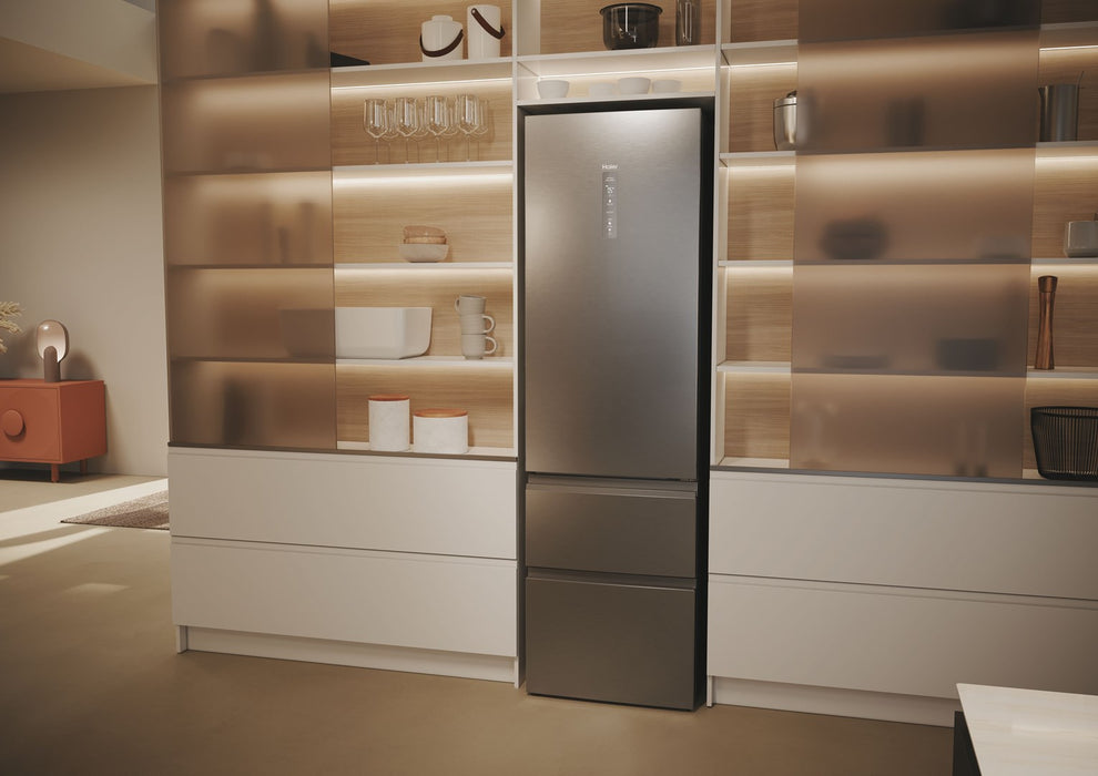 Haier 3D 60 Serie 5 HTW5620DNMG Freestanding 414 L D Silver