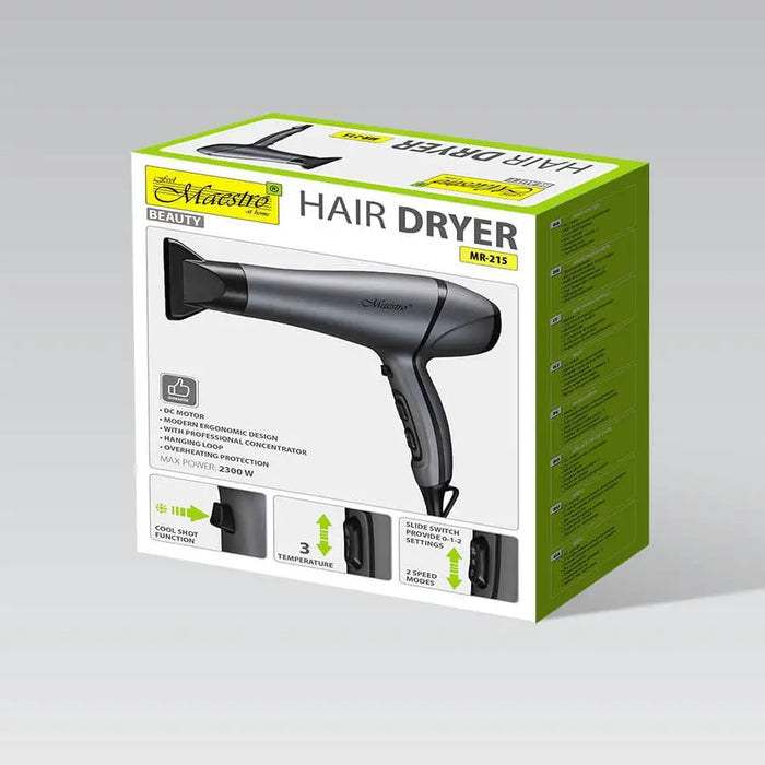 Hair dryer 2300W MAESTRO MR-215 - HairdryersAGD-SUS<<<Home Appliance - ProductsAGD<<<ActionPL