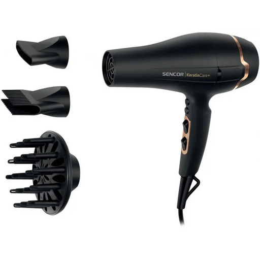 Hair dryer Sencor SHD 8275BK - Сешоари<<<Лична грижа<<<Уреди за здраве и красота<<<TechMart&&&Сешоари<<<Лична