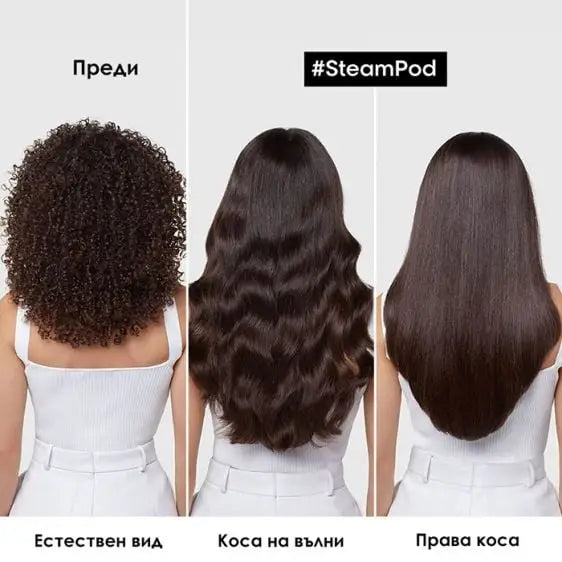 Hair press with steam L’Oreal Professionnel SteamPod 4.0 - Преси за коса<<<Грижа за тялото<<<Малки