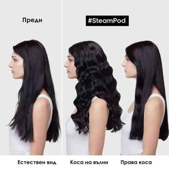 Hair press with steam L’Oreal Professionnel SteamPod 4.0 - Преси за коса<<<Грижа за тялото<<<Малки