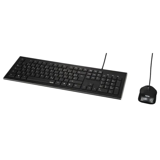 HAMA 134958 Cortino Keyboard and Mouse - Клавиатури<<<Компютърна