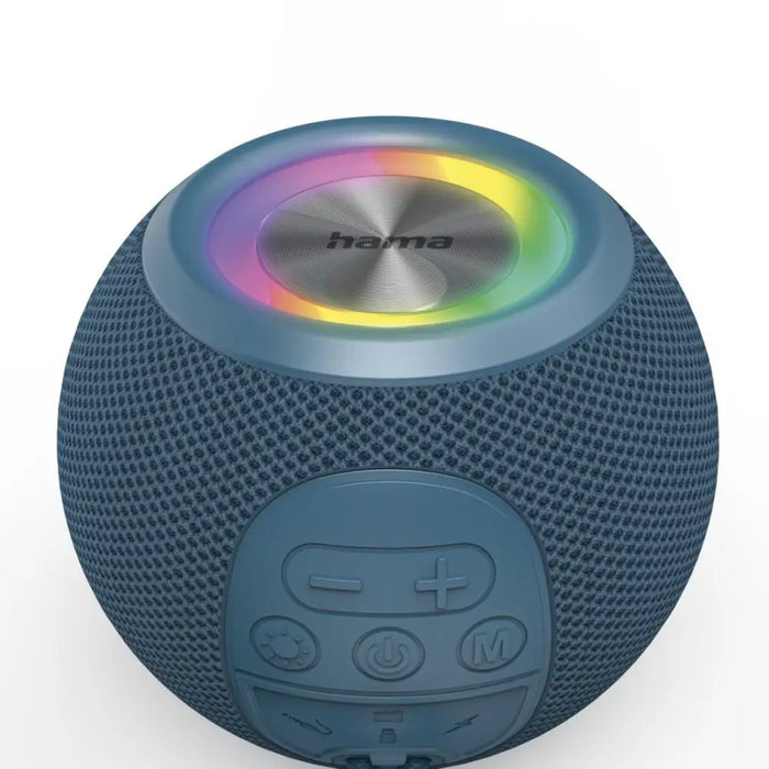HAMA Bluetooth speaker ’Ball Shape Speaker’ 5 light modes 5W blue - Преносими тонколони<<<Електроника и