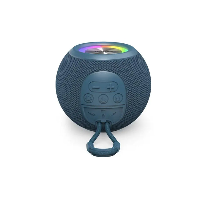 HAMA Bluetooth speaker ’Ball Shape Speaker’ 5 light modes 5W blue - Преносими тонколони<<<Електроника и