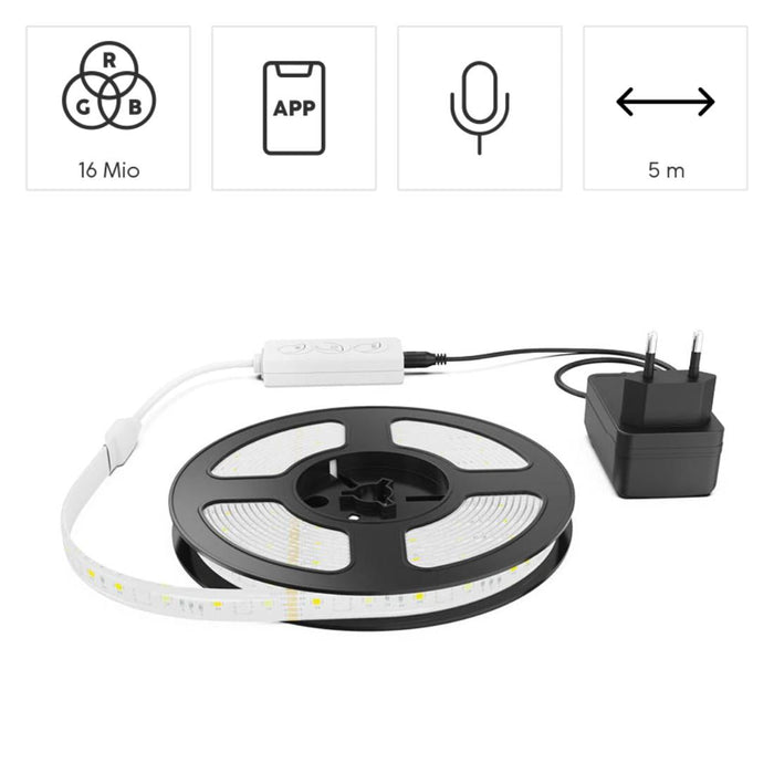 HAMA LED strip RGBW WLAN dimmable 176633 - Аксесоари за компютри<<<Компютърни системи<<<ValiAPI