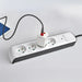 Hama Premium 4-Socket Surge Protector Strip 1.5m - White - Cables and tapes<<<HurtelXML