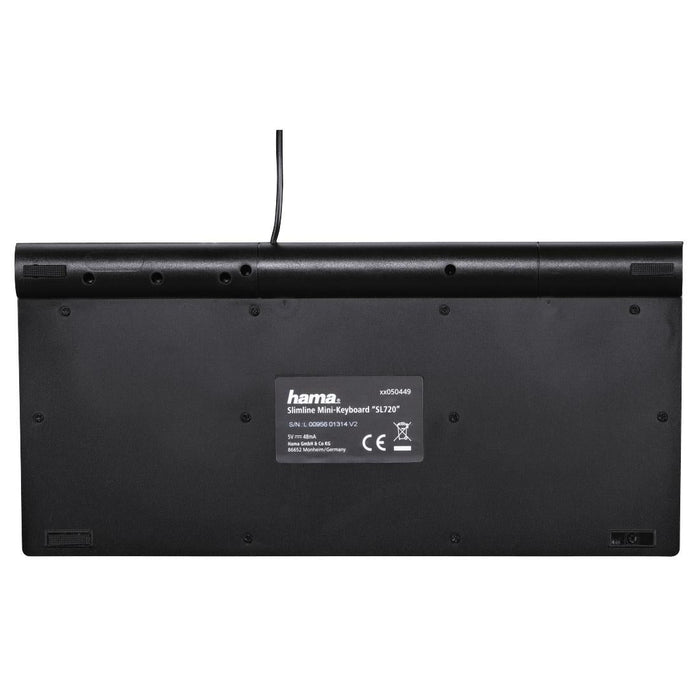 HAMA SL720 Mini Laptop Keyboard Black - Клавиатури<<<Компютърна периферия<<<ValiAPI&&&Клавиатури<<<Периферии<<<Лаптопи