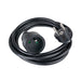 Hama Standard 2m Extension Cord - Black - Cables and tapes<<<HurtelXML