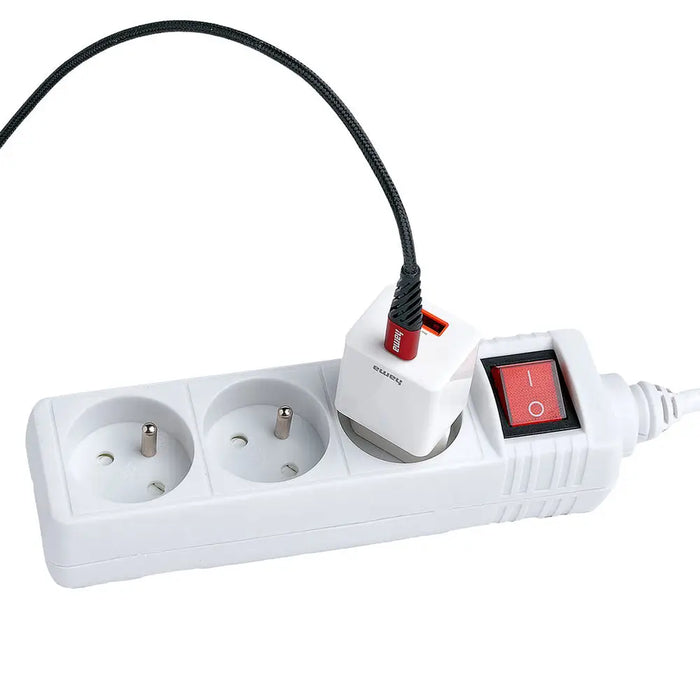 Hama Standard 3-socket power strip 1.5m - white - Cables and tapes<<<HurtelXML