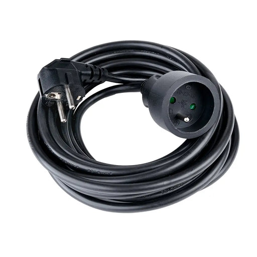 Hama Standard 5m Extension Cord - Black - Cables and tapes<<<HurtelXML