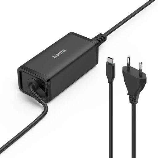HAMA Universal laptop power supply USB-C Gan (PD) 5-20V/100W - Захранвания за лаптопи<<<Лаптопи таблети и