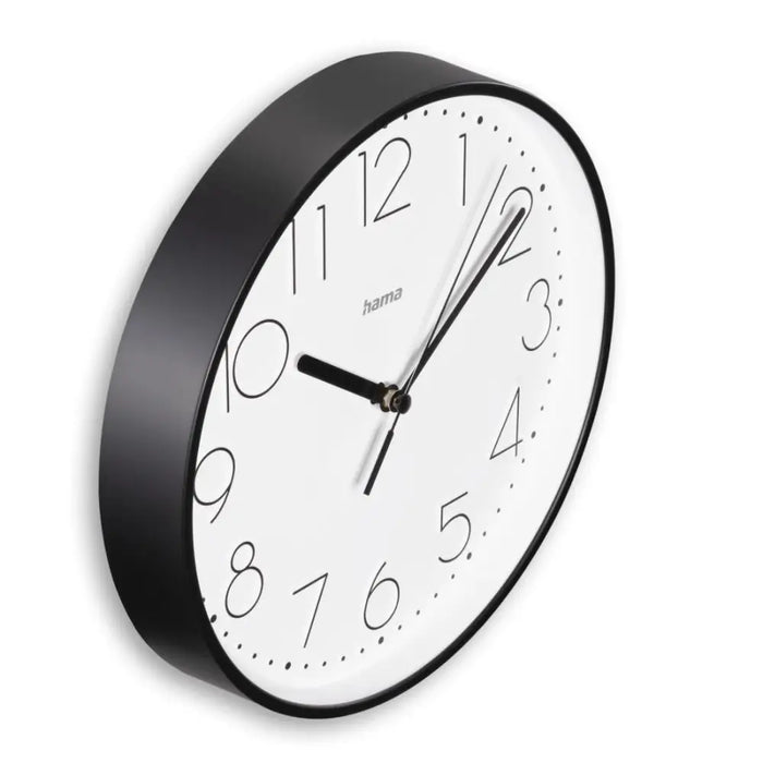 HAMA Wall clock ’Salina’ silent Ø 22 cm black - Часовници<<<Продукти за дома<<<ValiAPI