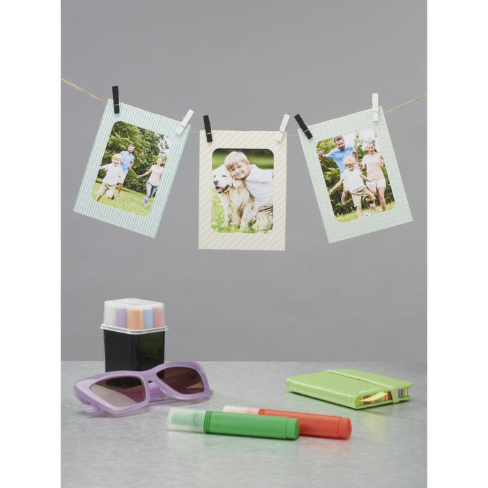 HAMA Photo Garland "Mix" with rope and clips, assorted