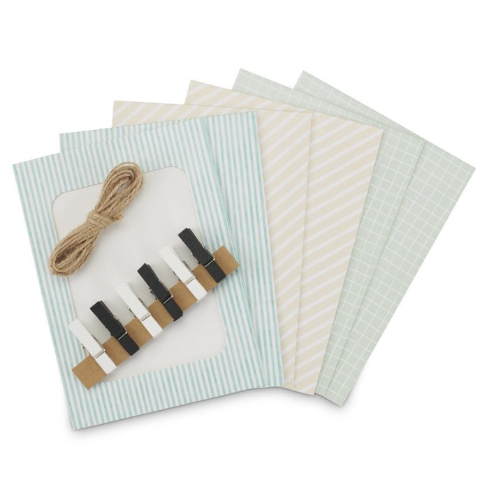 HAMA Photo Garland "Mix" with rope and clips, assorted