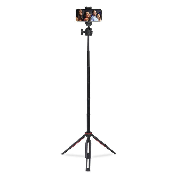 HAMA Tripod “Solid 80 Ball” for smartphones, Bluetooth remote for photos, max. 80 cm.