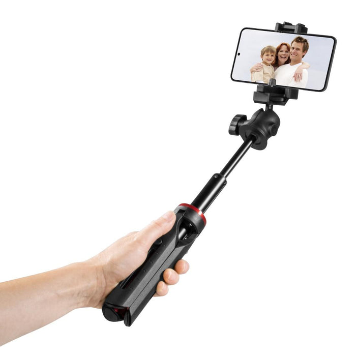 HAMA Tripod “Solid 80 Ball” for smartphones, Bluetooth remote for photos, max. 80 cm.