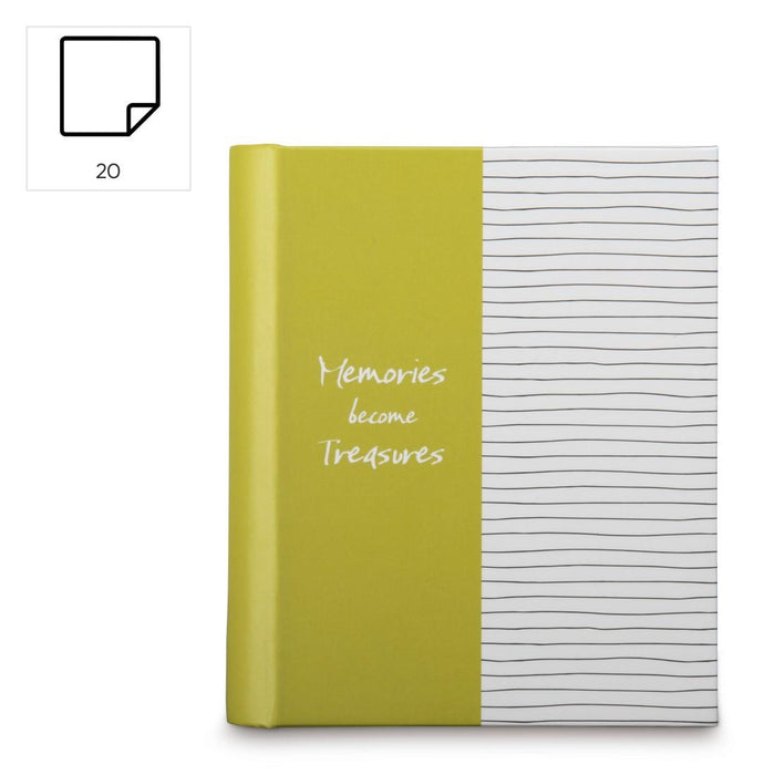 HAMA "Treasure" Slip-In Album, for 20 instant photos, 5.4 x 8.6 cm