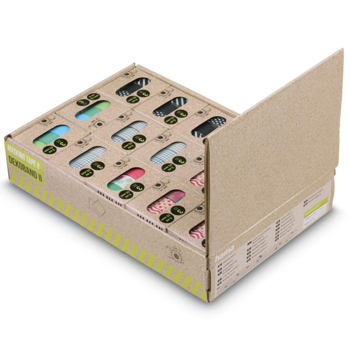 HAMA Paper photo tape, 1.5x500 cm, various motifs, in sets of 3 pcs
