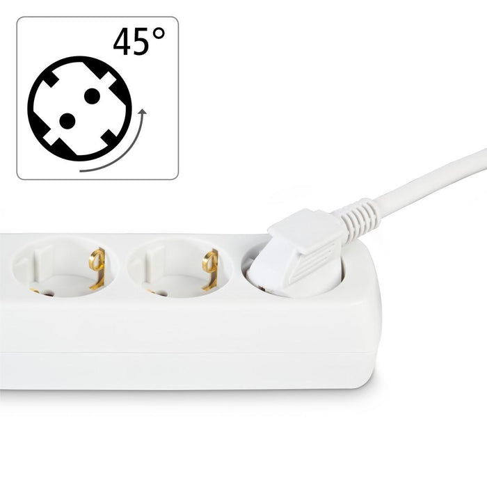 HAMA power strip, 3 sockets, 5m, 108815