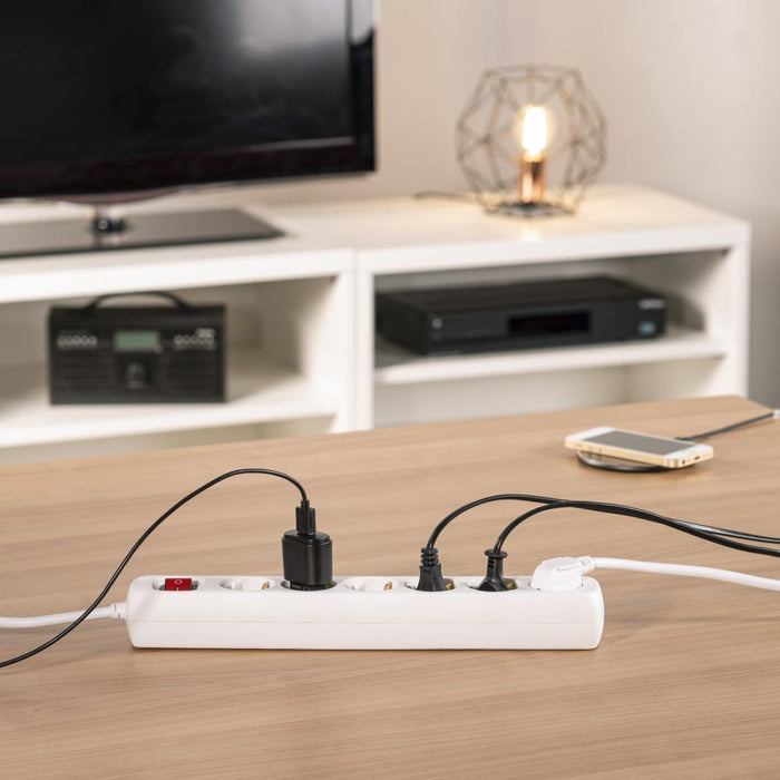 HAMA power strip, 6 sockets, 5m, 108833