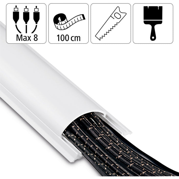 PVC channel for hiding a cable-100x7x2.1 cm, 220894