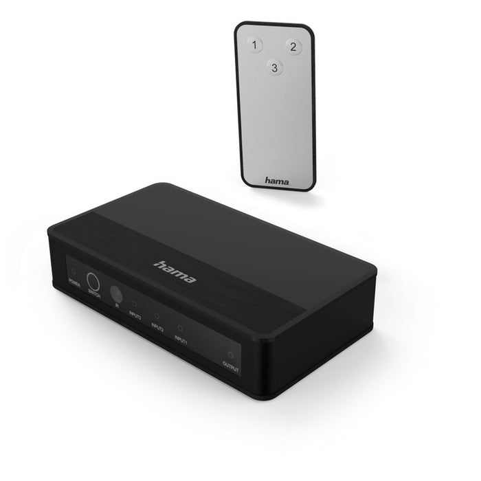 Switch / switch HAMA 4K-HDMI™ 3x1, 121770