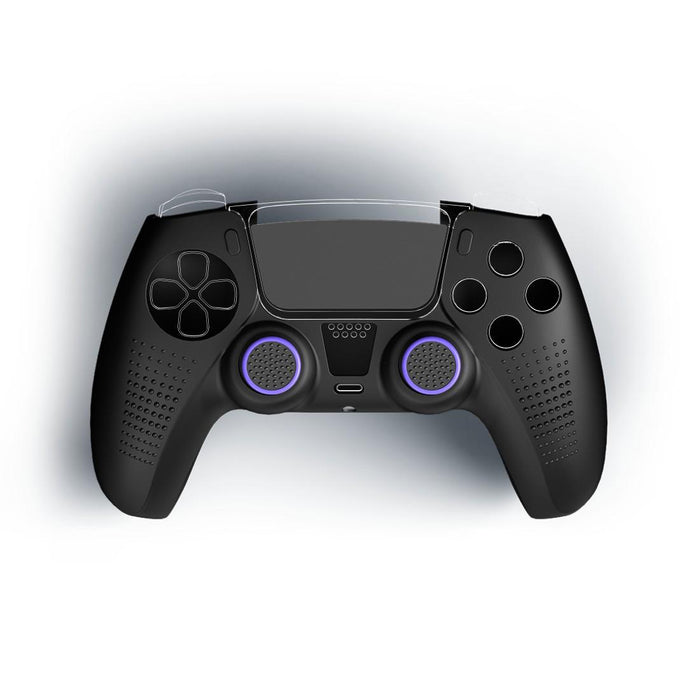 HAMA 6 in 1 Accessory Set for PlayStation 5 Controller, Black