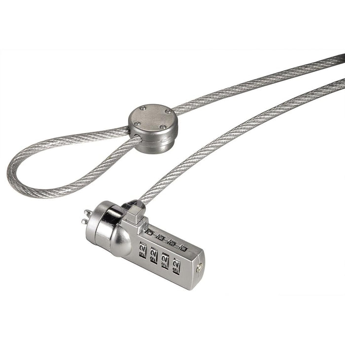 Digital laptop lock HAMA Light, 180 cm, Transparent