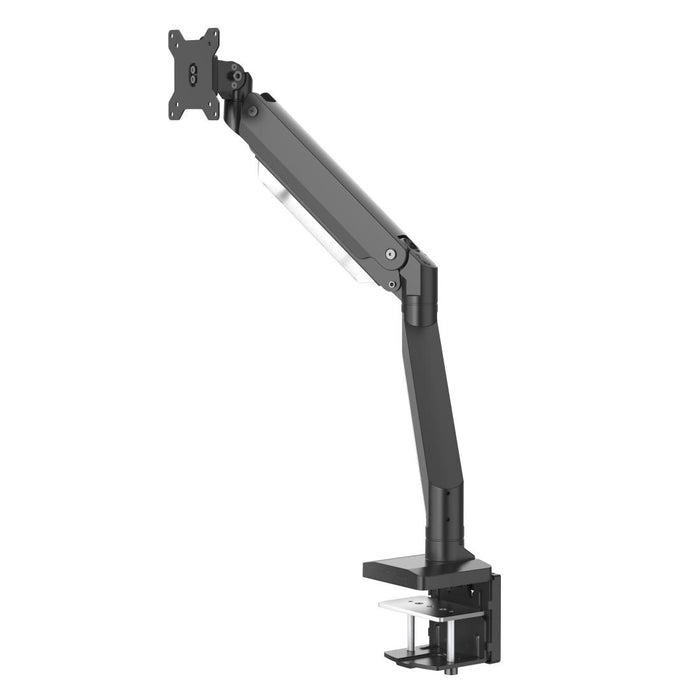 HAMA Desk Monitor Stand, Adjustable, Shock Absorber, 13" - 35", 15 kg, Black