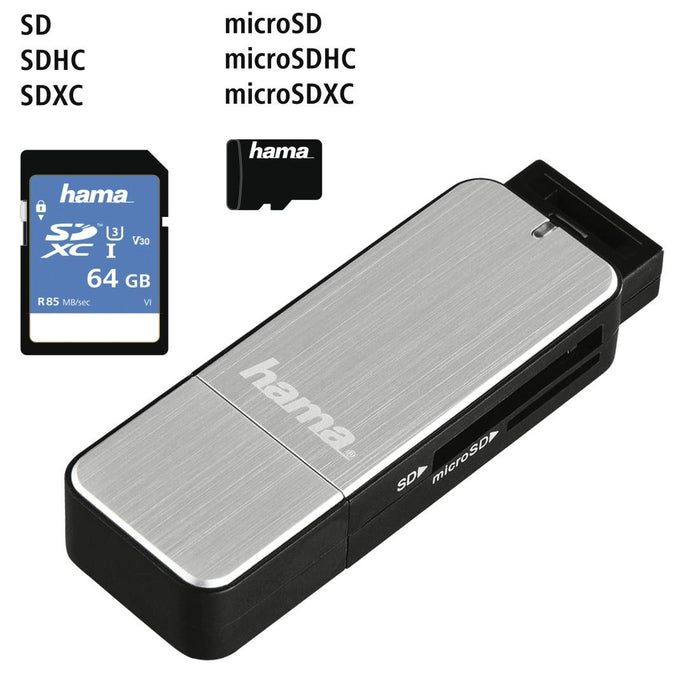 HAMA card reader, USB 3.0, 123900