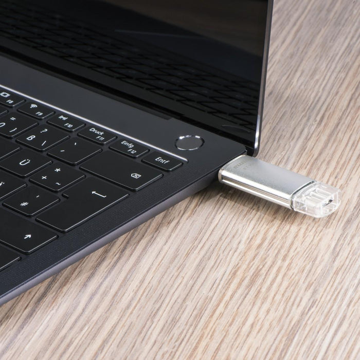 USB memory stick HAMA Type USB-C/ USB-A 3.0 Laeta, 16GB, 40Mb/s