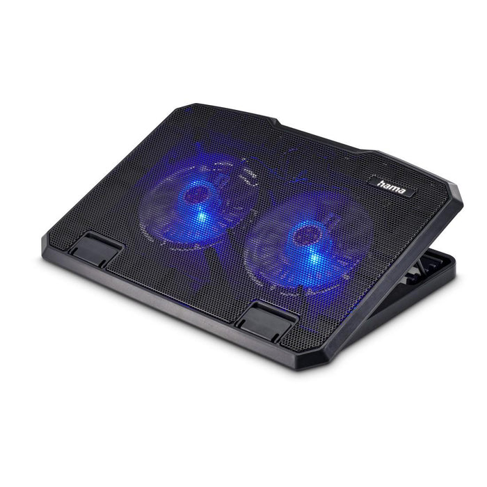 Hama Laptop cooling stand "Black Metal", 40 cm (15.6"), 126806