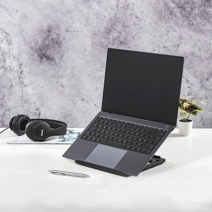 HAMA "Rotation" laptop stand, 360° rotatable, 8-level tilt, up to 40 cm (15.6")