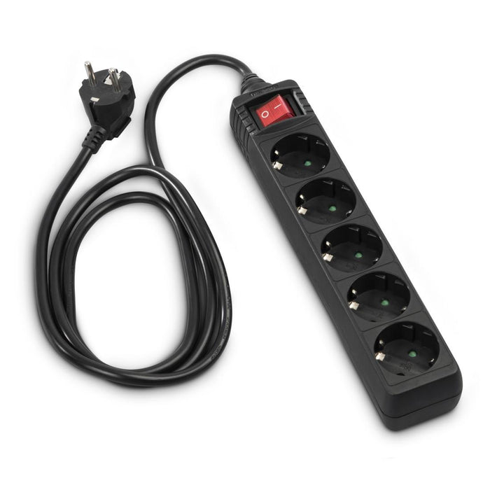 HAMA power strip 5 sockets, 1.4 m, 137267
