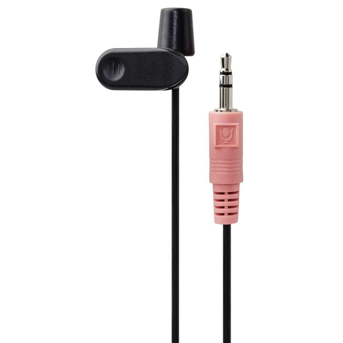 Microphone HAMA, For Lapel Clip-On, 3.5mm, Black