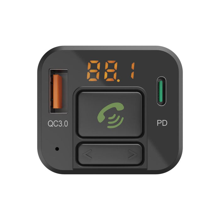 FM Transmitter HAMA, Bluetooth function, Handsfree, 1xUSB-C, 1xUSB-A, 14169