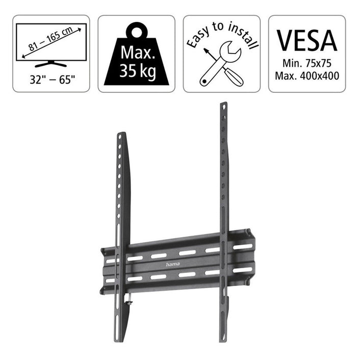 TV Stand HAMA 118104-220809 BLACK