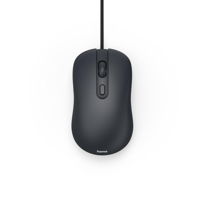 Optical mouse HAMA CM-200, 4 button, silent, with cable, black