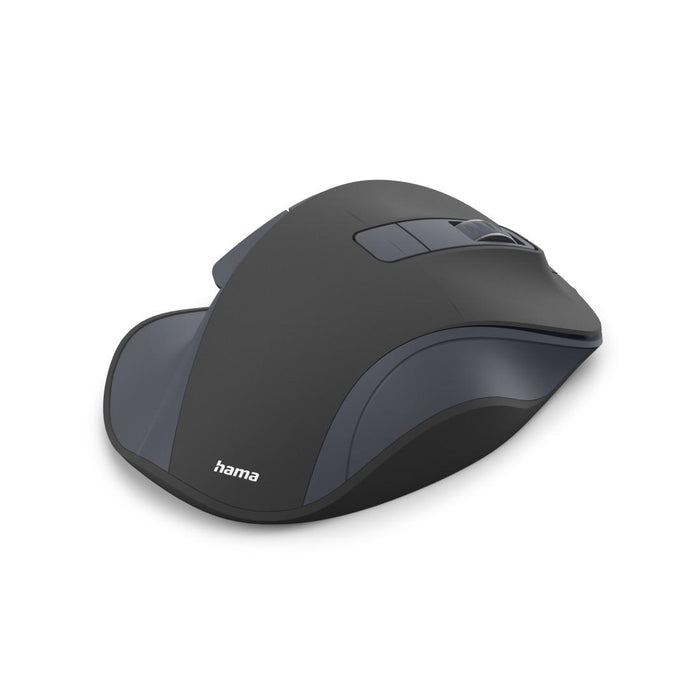 HAMA Wireless optical mouse WM-500 Recharge, black, 6 buttons, 800/1200/1600 dpi, silent