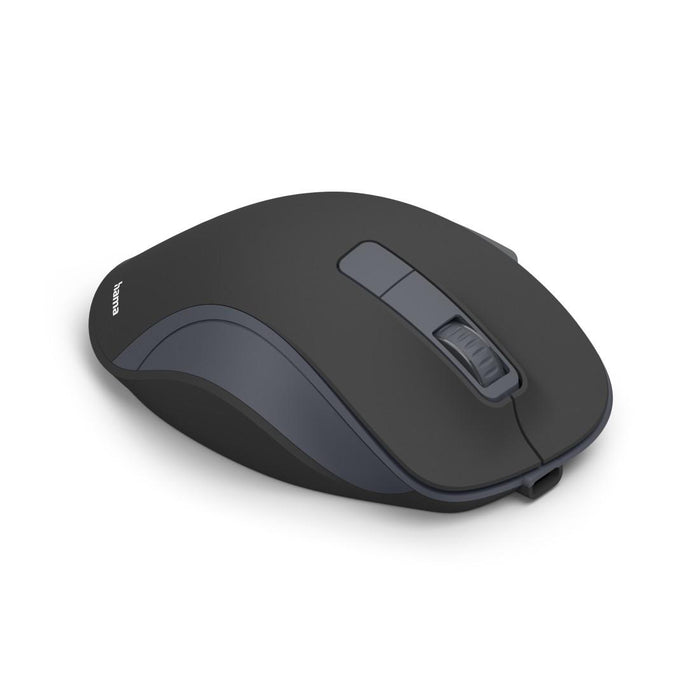HAMA Wireless optical mouse WM-500 Recharge, black, 6 buttons, 800/1200/1600 dpi, silent